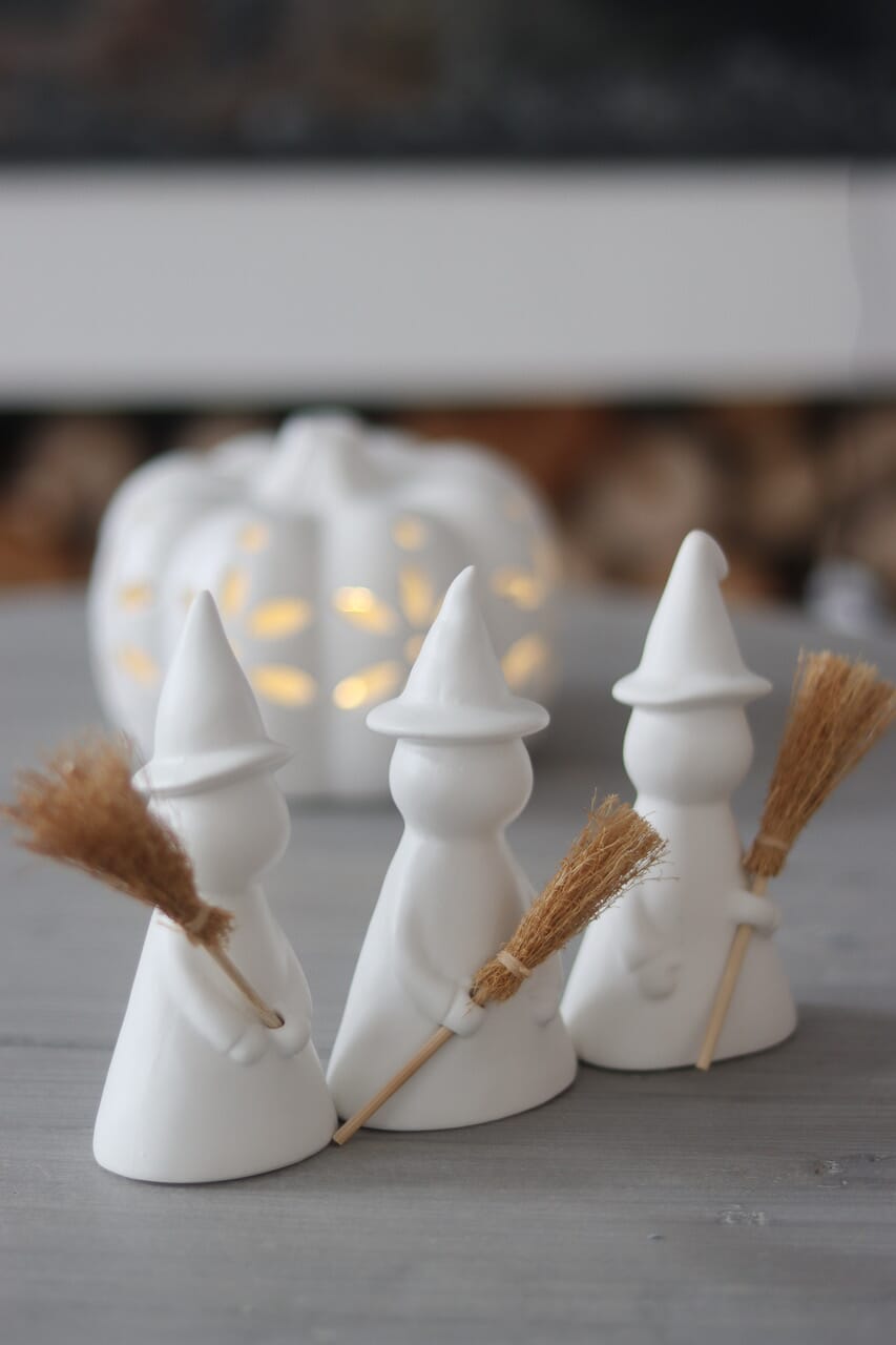 Ceramic Witches - Set of 3