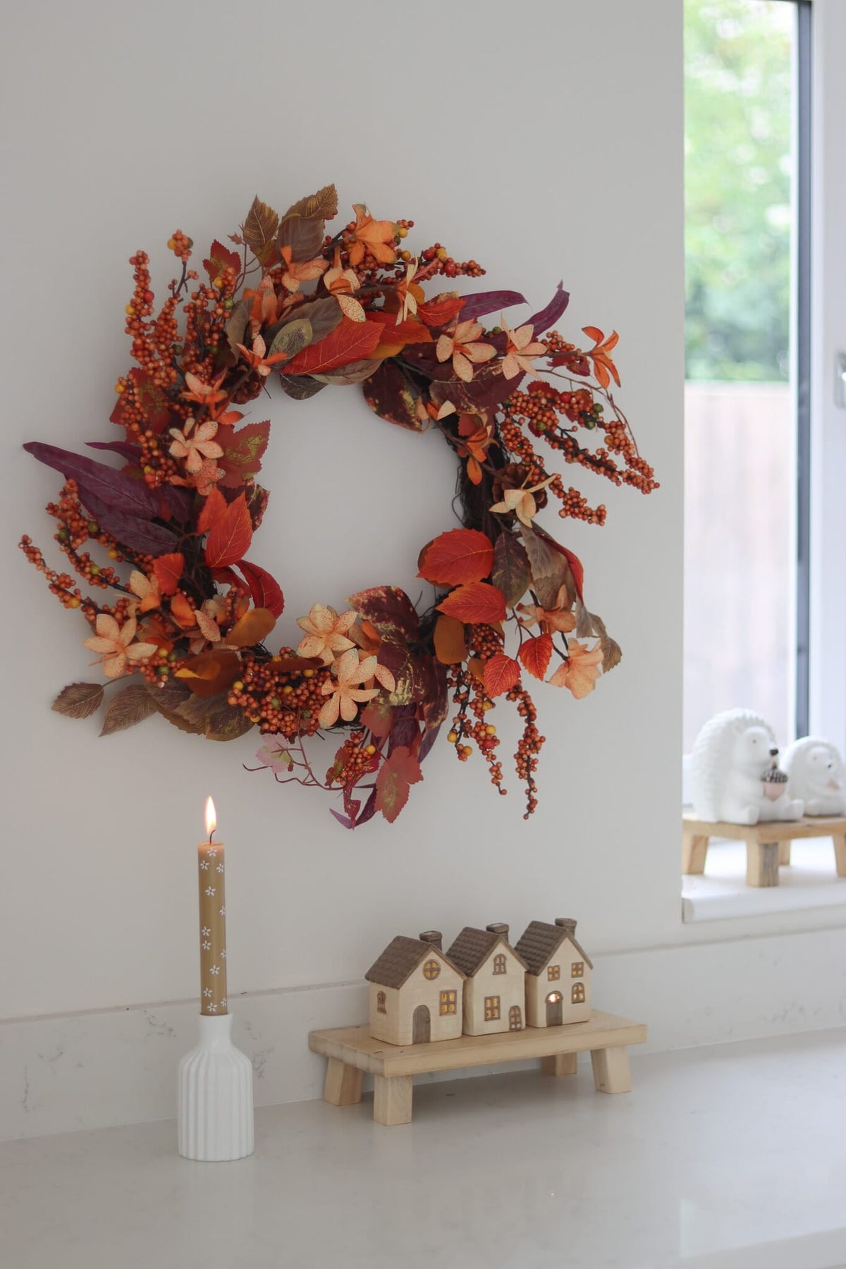 Autumn Wreath - Pine Cones