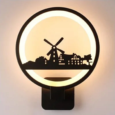 Modern Creative Wall Lamp Indoor Bedroom Living Room Dining Corridor Lighting Decorative Modern Wall Lighting