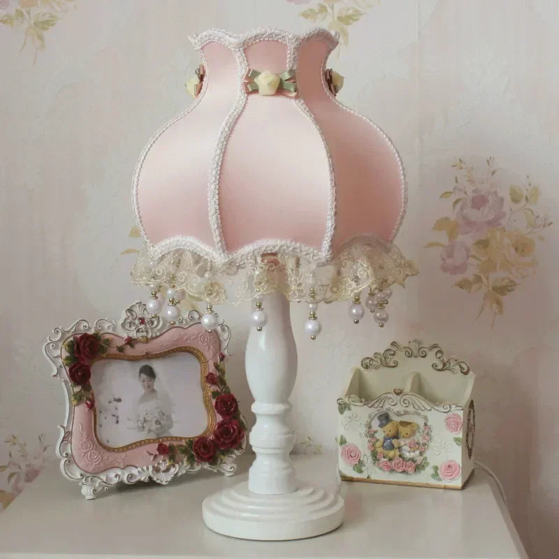 Table Lamps Modern Led Fabric Lamp Shades for Living Room Bedroom Desk Lighting Fixtures Wedding Light Home Decor WJ122113