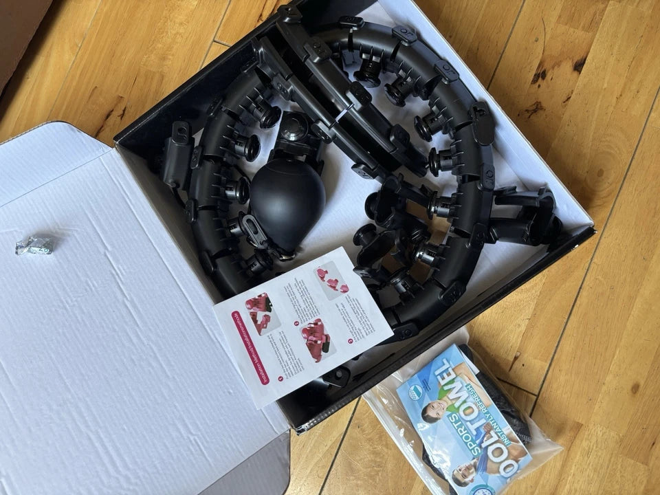 K-Mart Smart Weighted Hula Hoops Black
