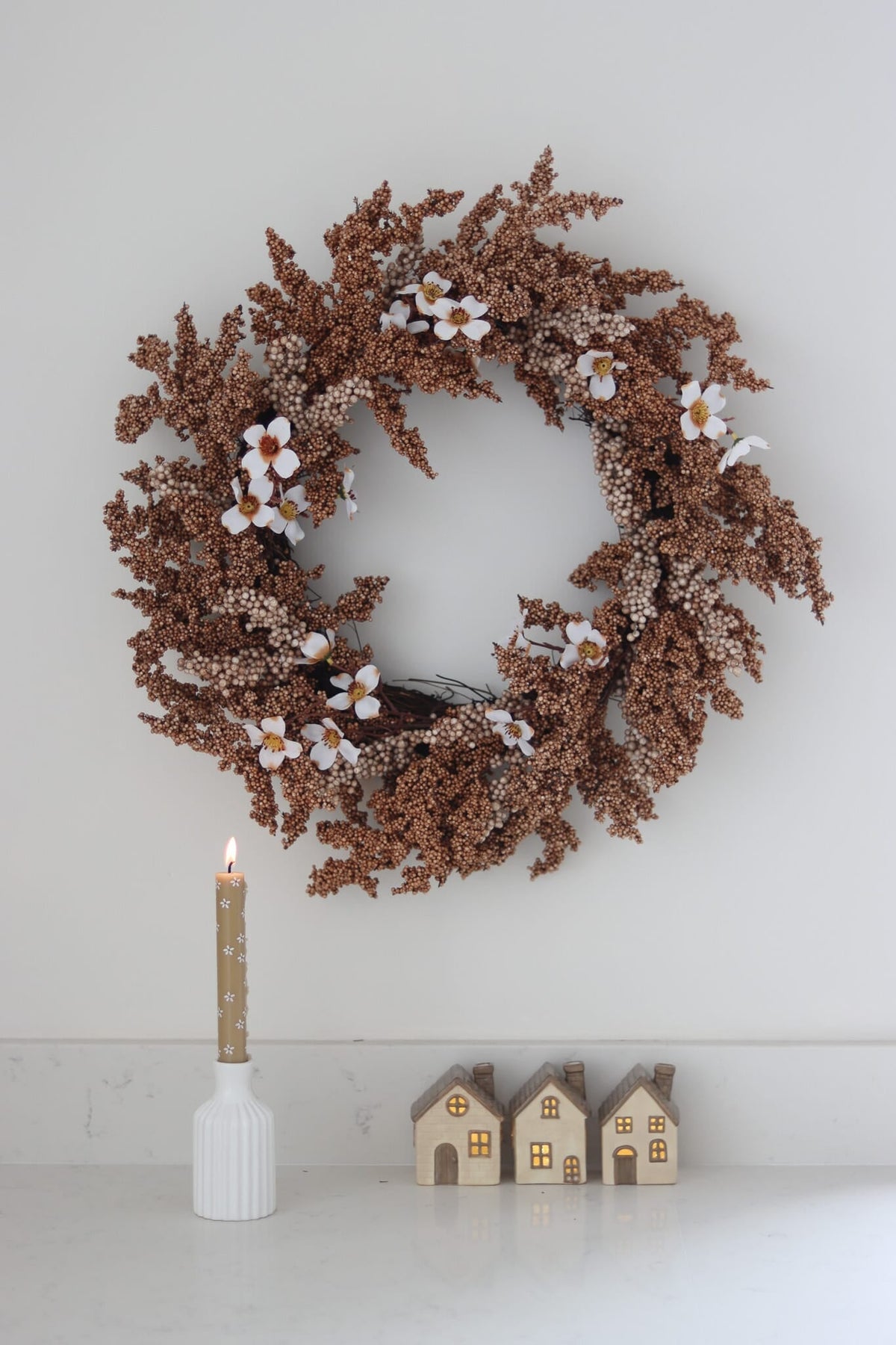 Autumn Wreath -  Berry Cluster