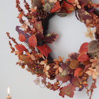 Autumn Wreath - Pine Cones