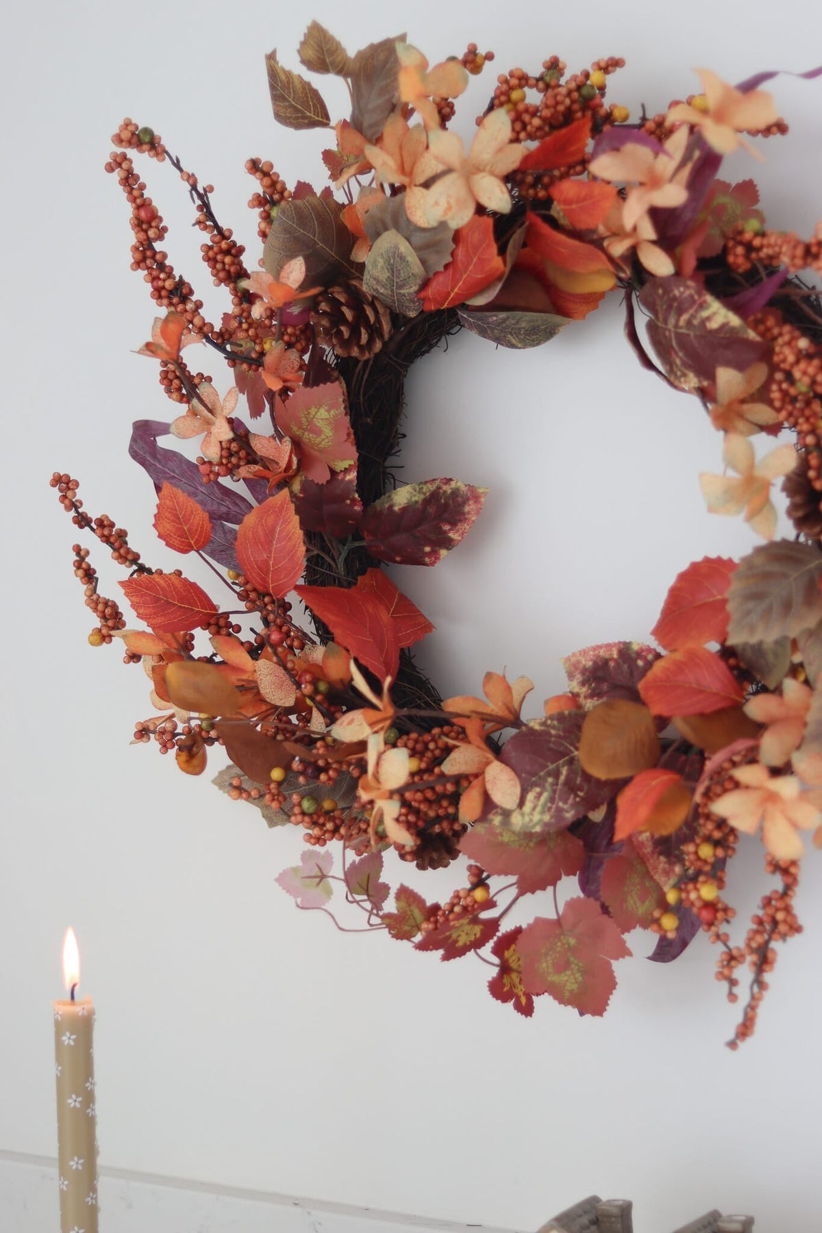 Autumn Wreath - Pine Cones