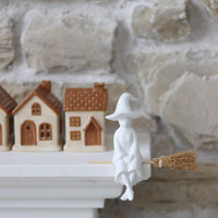 Shelf Sitting Witch - Broom