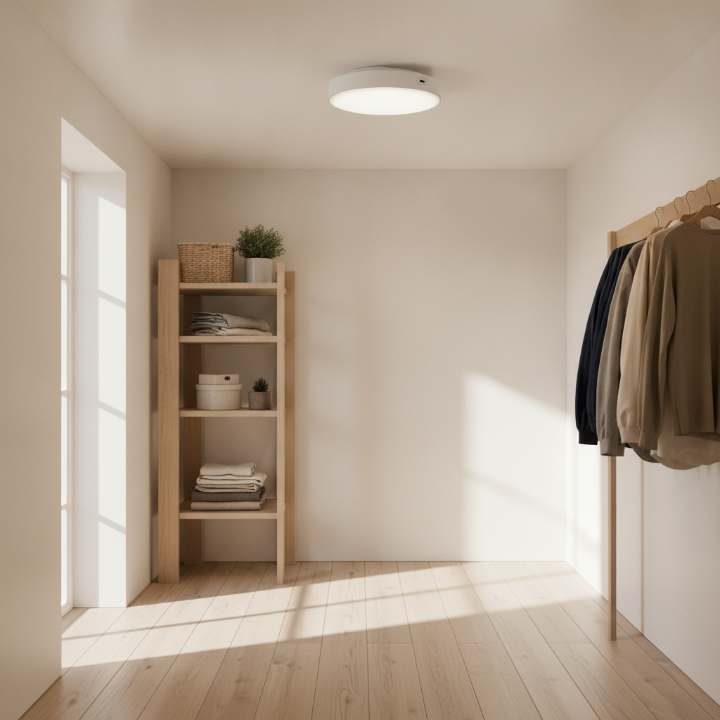 Battery Powered LED Ceiling Light | Motion Sensor, No Wiring