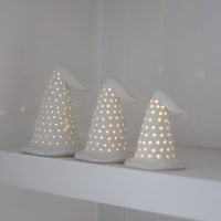 Ceramic Witch Hats - Set of 3
