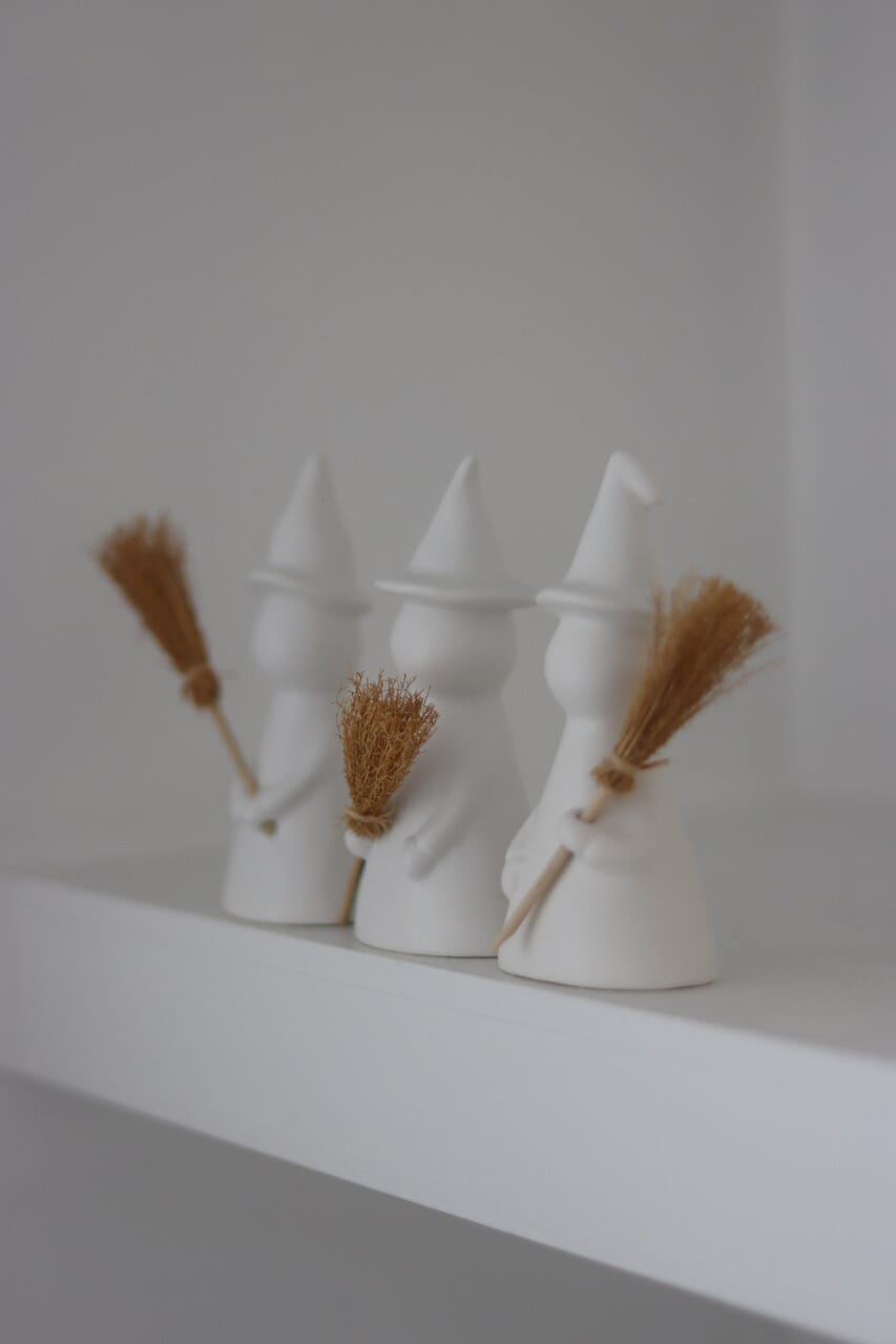 Ceramic Witches - Set of 3