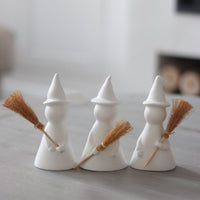 Ceramic Witches - Set of 3
