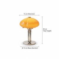 Space Age Mushroom Table Lamp 30cm | 12W LED | 3 Settings