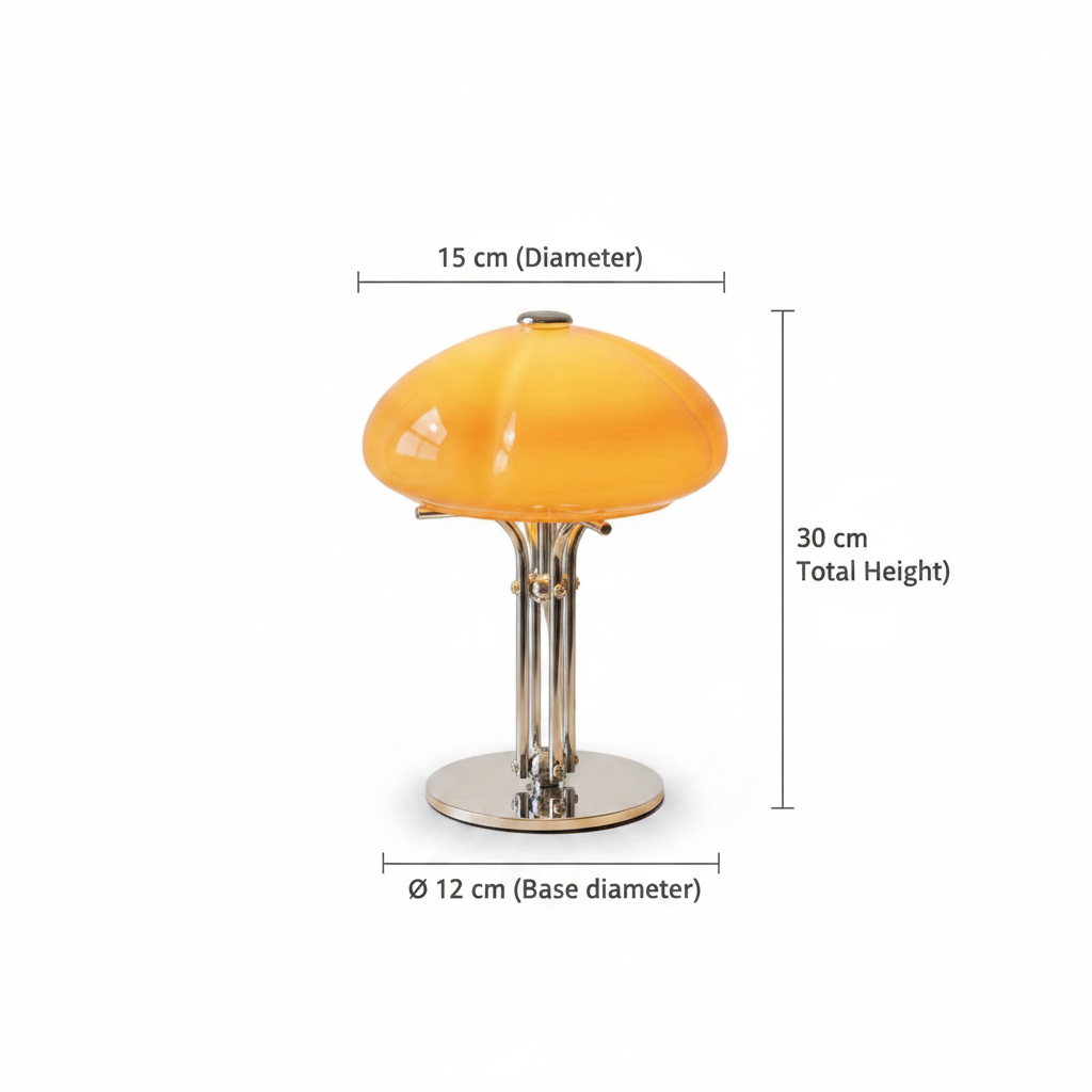 Space Age Mushroom Table Lamp 30cm | 12W LED | 3 Settings