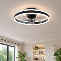 50cm Smart LED Ceiling Light Fan Remote & App | 6 Speeds