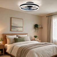 50cm Smart LED Ceiling Light Fan Remote & App | 6 Speeds