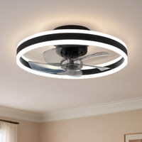 50cm Smart LED Ceiling Light Fan Remote & App | 6 Speeds