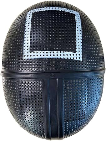 Unisex Adults Officially Licensed Squid Game Guard Square Mask - One Size