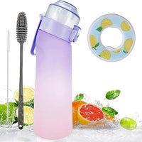 Sport water bottle 650ml, Air Up Water Bottle BPA Free, Scent Water Cup with 1 Random Flavour Pods, Leak Proof Sports Water Cup with Straw&Pods Suitable for Outdoor Sports
