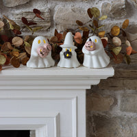 3 Assorted LED Ceramic Ghosts