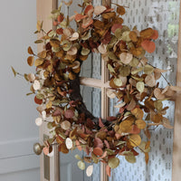 Autumn Wreath - Eucalyptus Rust