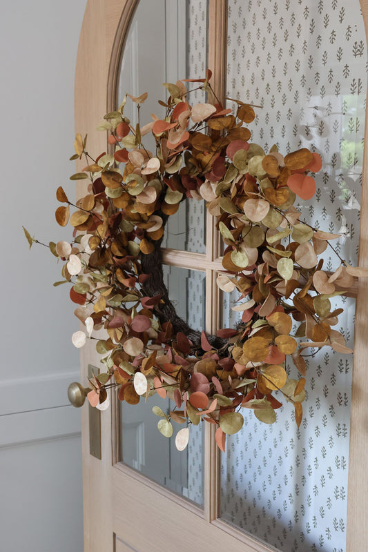 Autumn Wreath - Eucalyptus Rust