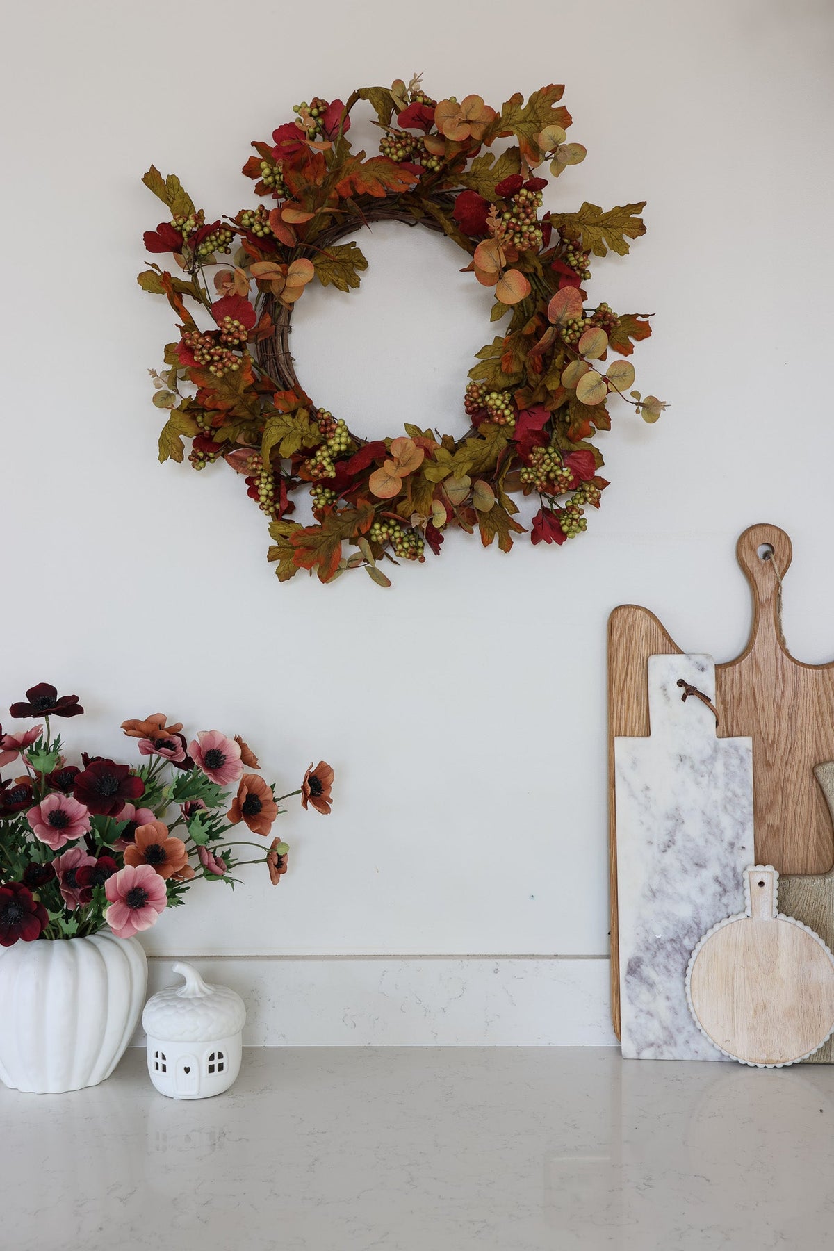 Autumn Wreath - Autumn Brambles