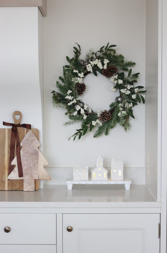 Christmas Wreath - Pine Cone Berry