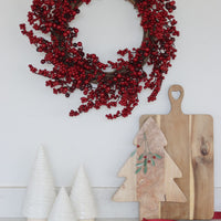Christmas Wreath -  Red Winter Berries