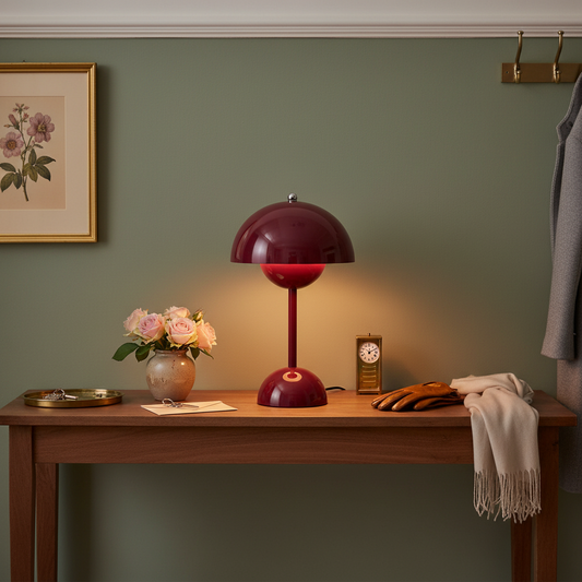 Cordless Flowerpot Table Lamp 28cm | USB-C | Touch Control