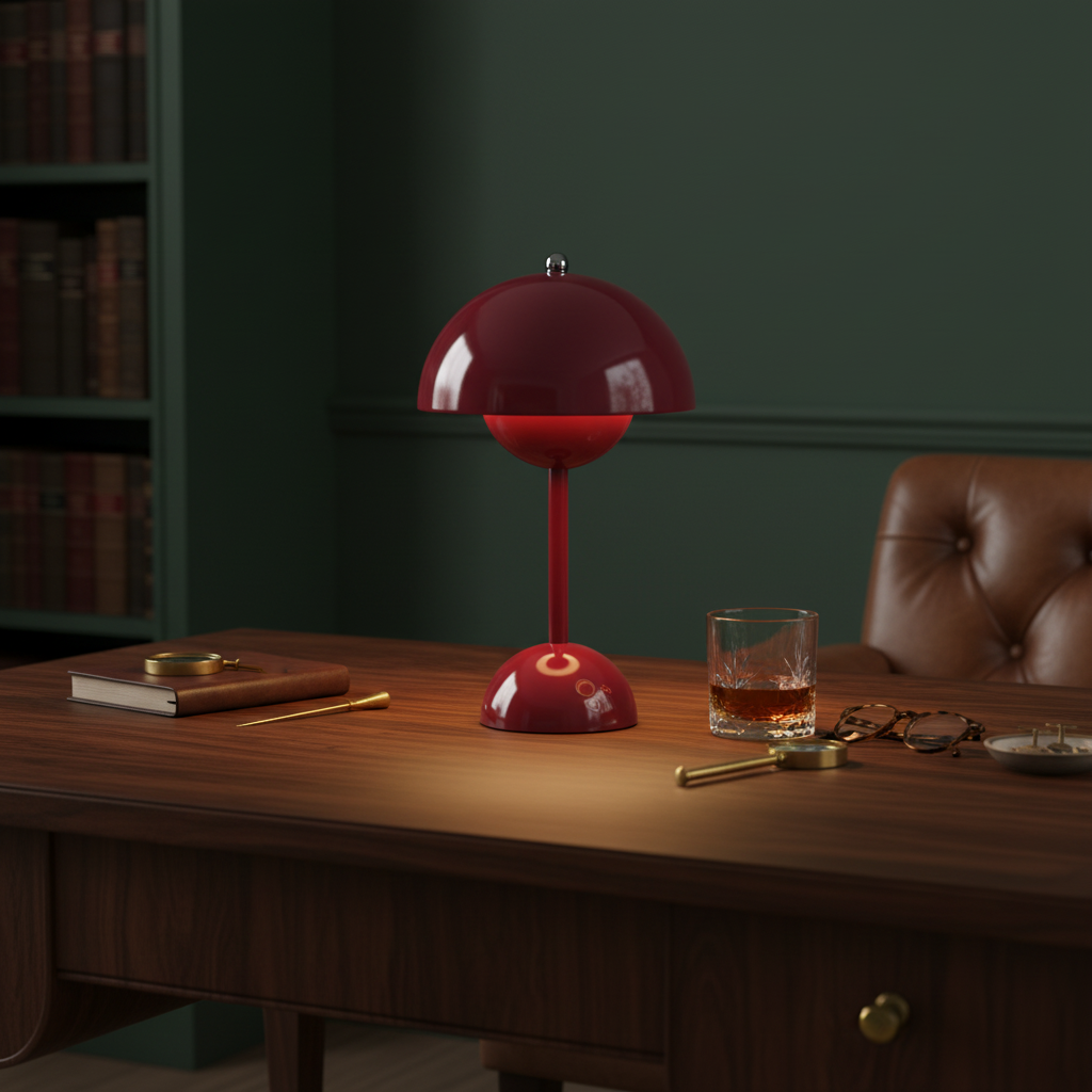 Cordless Flowerpot Table Lamp 28cm | USB-C | Touch Control