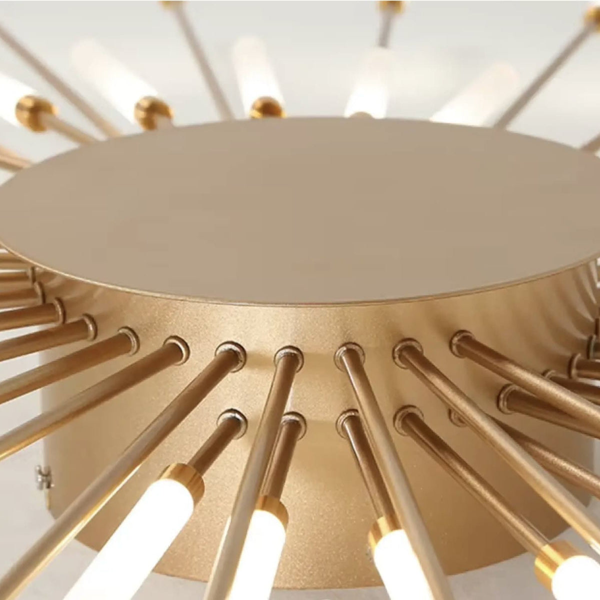 Firework LED Flush Ceiling Light 128cm | Large Living Room