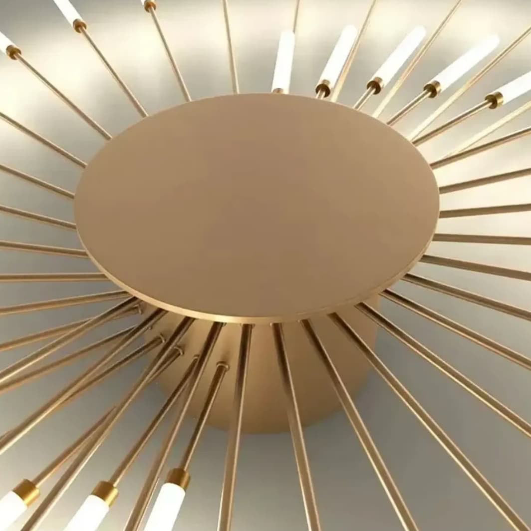 Firework LED Flush Ceiling Light 128cm | Large Living Room