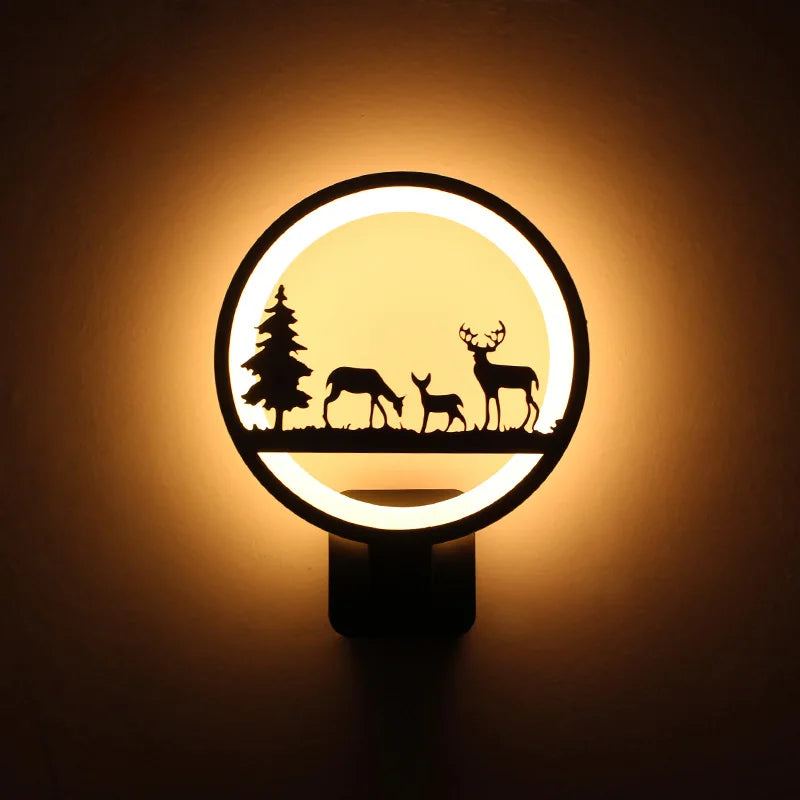 Modern Creative Wall Lamp Indoor Bedroom Living Room Dining Corridor Lighting Decorative Modern Wall Lighting