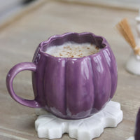 Large Pumpkin Mug - Purple