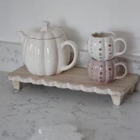 Pumpkin Tea Pot - Speckled