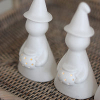 LED Ceramic Witches - Cauldron 3pc