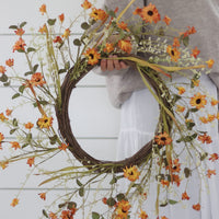 Autumnal Walk - Autumn Wreath
