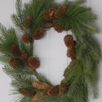 Christmas Wreath -  Fir Pinecone