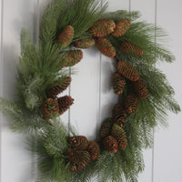 Christmas Wreath -  Fir Pinecone