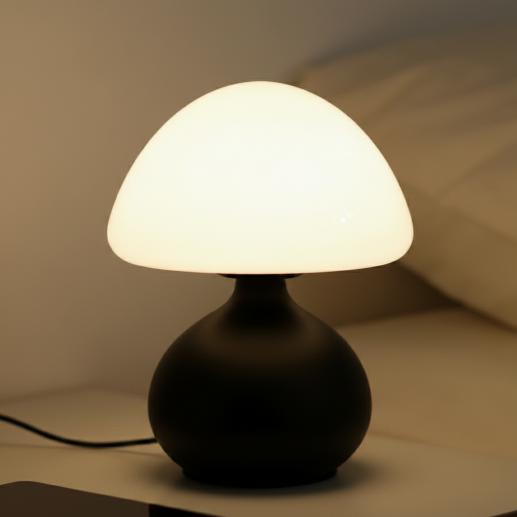 Mini Mushroom Bedside Lamp 19.5cm | 5V USB | 3-Colour LED