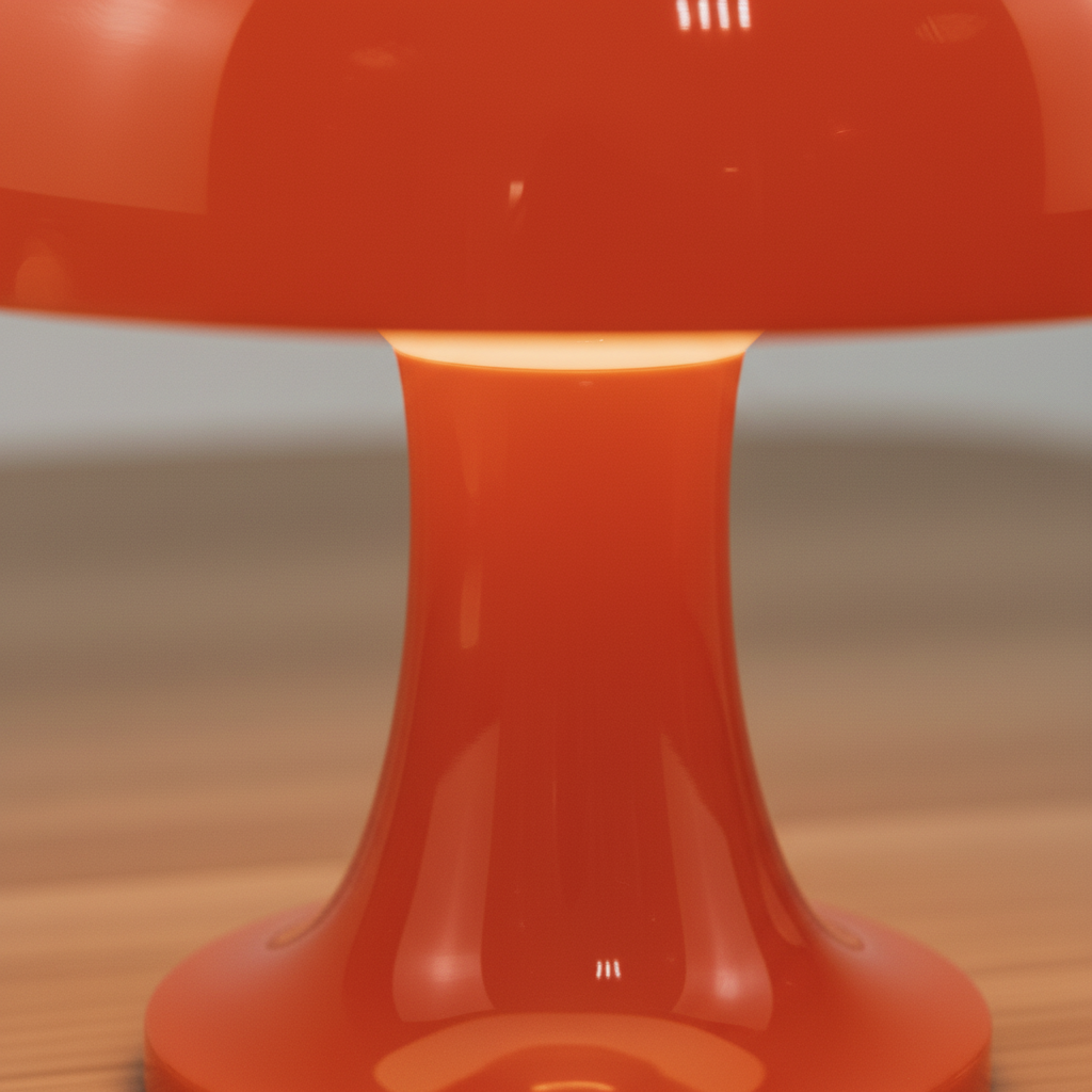 Mini Panton Mushroom Rechargeable Table Lamp 25cm | USB-C