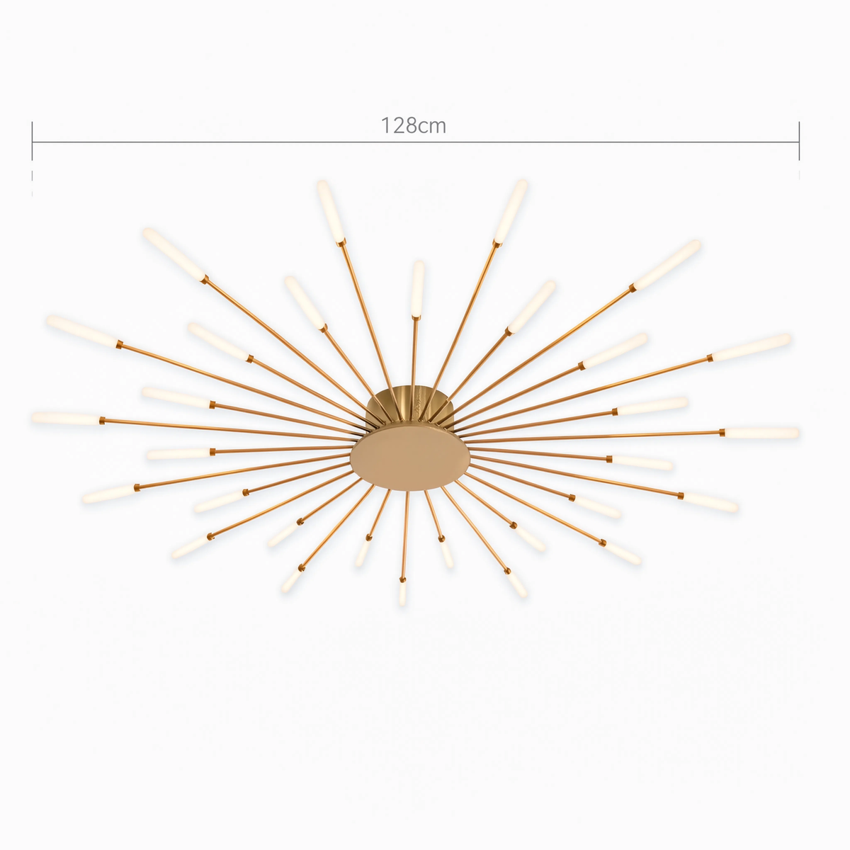 Firework LED Flush Ceiling Light 128cm | Large Living Room