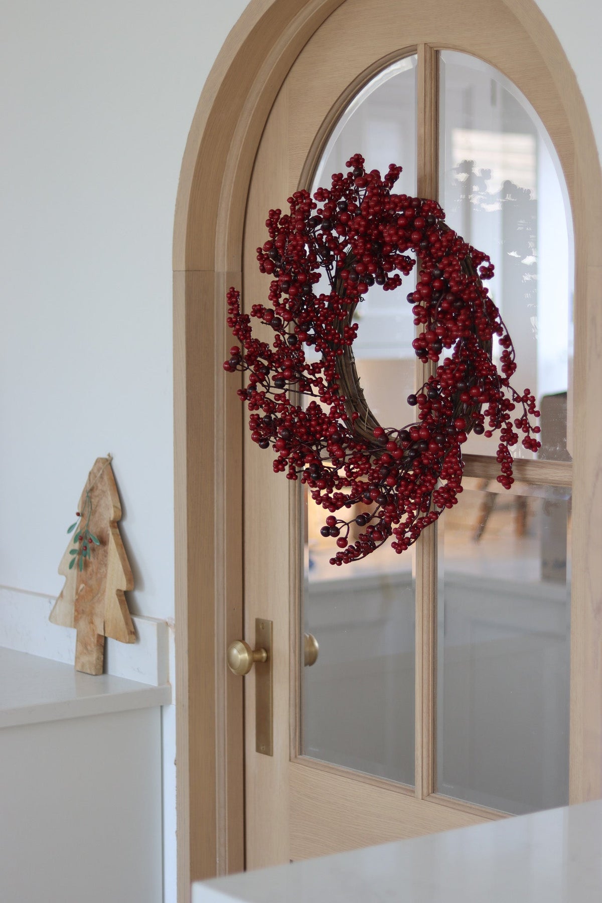 Christmas Wreath -  Red Winter Berries