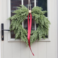 Faux Christmas Wreath - Conifer