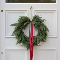 Faux Christmas Wreath - Conifer
