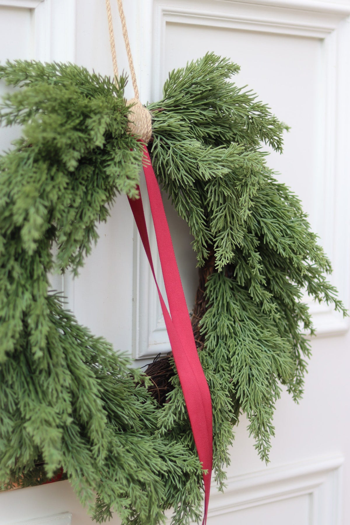 Faux Christmas Wreath - Conifer