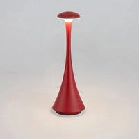 New Arrival Mushroom Table Lamp Rechargeable Wireless Touch Lamp Creative Desk Lamp USB-C Desk Lamp Bedroom Atmosphere Light