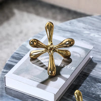 Resin Ornament Display Geometric Sculpture Furnishings Living Room Figurines Miniatures Home Accessories Decoration Crafts Gifts