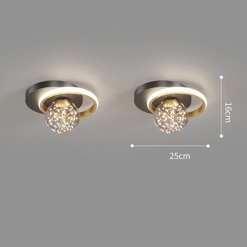 LED Ceiling Lights Interior Lighting Home Decor For Living Room Dining Table Bedroom Closets Corridor Modern Ceiling Lamp