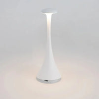 New Arrival Mushroom Table Lamp Rechargeable Wireless Touch Lamp Creative Desk Lamp USB-C Desk Lamp Bedroom Atmosphere Light