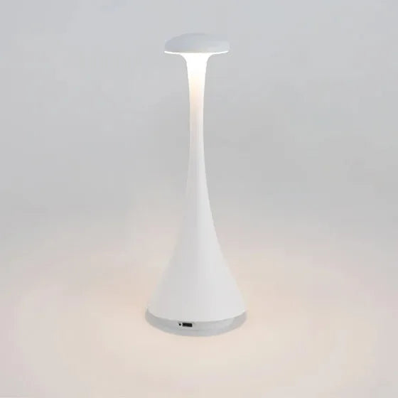 New Arrival Mushroom Table Lamp Rechargeable Wireless Touch Lamp Creative Desk Lamp USB-C Desk Lamp Bedroom Atmosphere Light