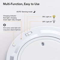 Battery Powered LED Ceiling Light | Motion Sensor, No Wiring